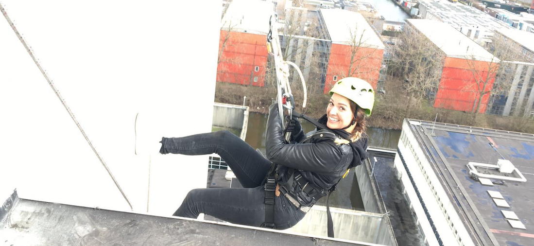 Abseilen Bijlmerbajes Amsterdam